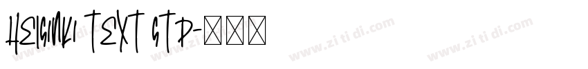 helsinki text std字体转换